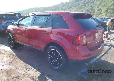 2013 Ford Edge Sel из США, поврежденный, VIN 2FMDK4JC3DBC33415